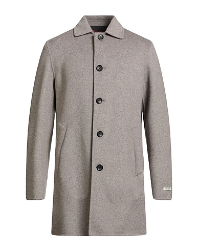 PALTÒ Coat Khaki 80% Wool, 20% Nylon