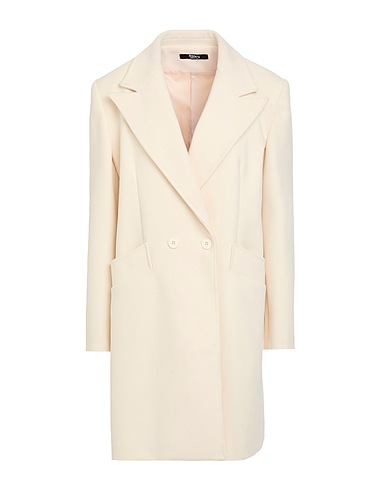 SISTE'S Coat Ivory 100% Polyester