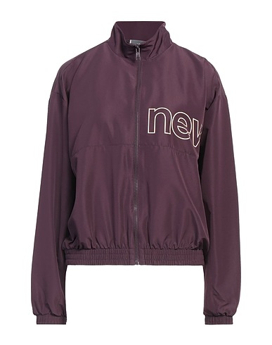 NEW BALANCE Jacket Plum 100% Recycled polyester