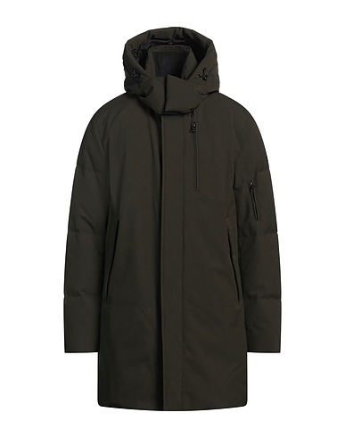 DUNO Cappotto Verde scuro 70% Poliestere, 30% Viscosa