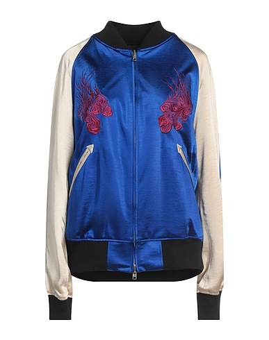 Y-3 Jacket Bright blue 100% Recycled polyester, Elastane