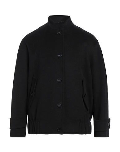 LIU •JO Jacket Black 50% Polyester, 50% Wool