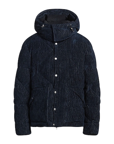 LARDINI Piumino Blu notte 55% Viscosa, 44% Cotone, 1% Elastan