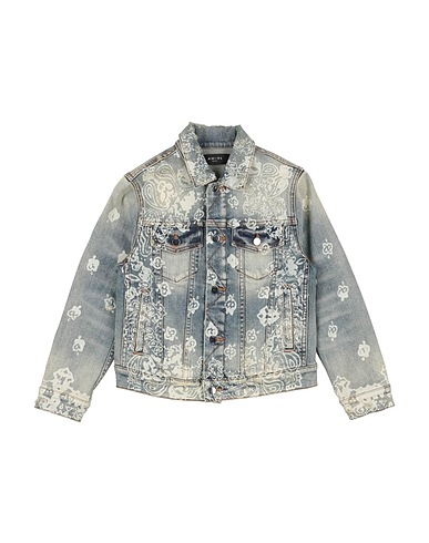 AMIRI Denim jacket Blue 92% Cotton, 6% Elastomultiester, 2% Elastane