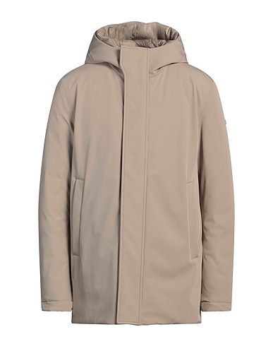DUNO Coat Beige 90% Polyamide, 10% Elastane