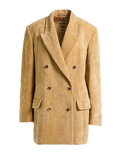 UMA WANG Manteau long Sable 55% Coton, 45% Lin