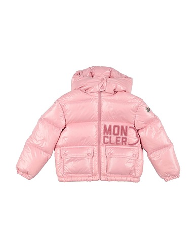 MONCLER Steppjacke Rosa 100% Polyamid, Acryl, Wolle