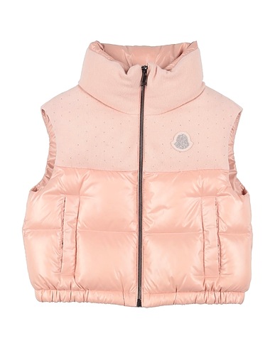 MONCLER Gilet Blush 100% Polyamide, Virgin Wool