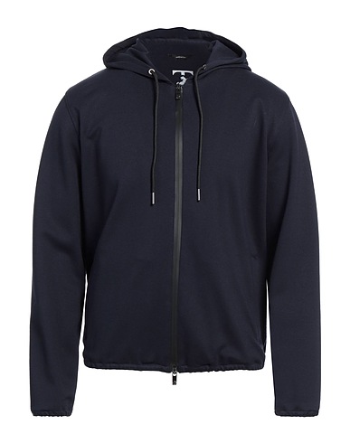 TOMBOLINI Jacket RUNNING Midnight blue 67% Viscose, 28% Polyamide, 5% Elastane