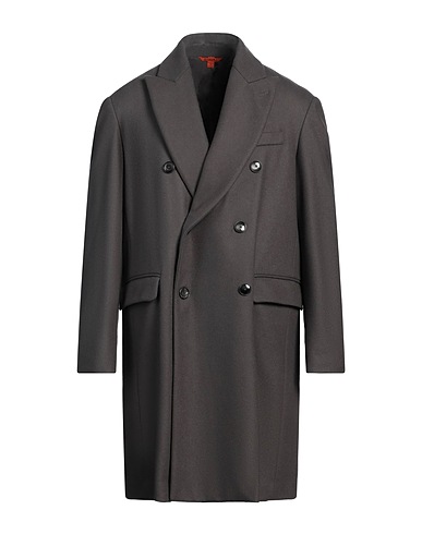 BARENA Manteau long Gris 75% Laine, 25% Polyamide
