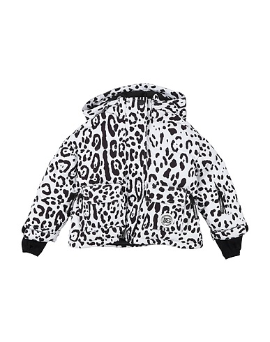 DOLCE&GABBANA Shell jacket White 75% Polyester, 25% Polyamide, Silicone