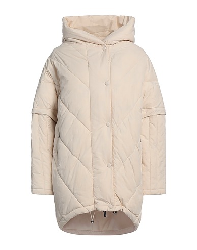 MANILA GRACE Shell jacket Ivory 100% Polyamide