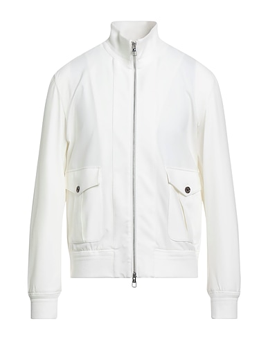 MONTECORE Jacket White 91% Polyester, 9% Polyurethane