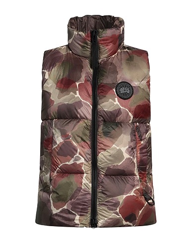 CANADA GOOSE Vest Military green 100% Polyamide