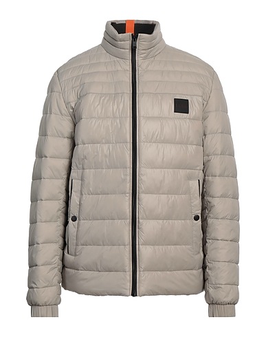 BOSS Shell jacket Beige 93% Polyamide, 7% Elastane