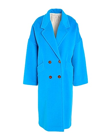 ALYSI Coat Azure 39% Alpaca wool, 38% Virgin Wool, 23% Polyamide
