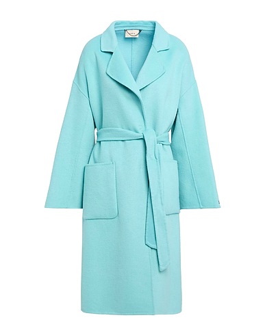 TOY G. Coat Turquoise 50% Wool, 50% Polyester