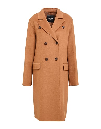 LIU •JO Cappotto Cammello 50% Poliestere, 50% Lana