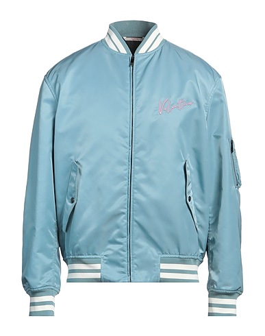 VALENTINO GARAVANI Bomber Sky blue 100% Polyamide, Ceramic Polyester Thread, Elastane