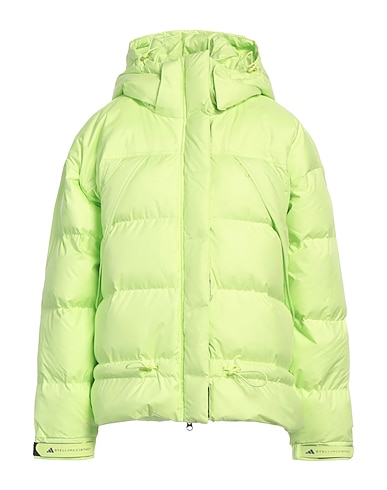 ADIDAS by STELLA McCARTNEY Shell  jacket Lime green 100% Recycled polyester