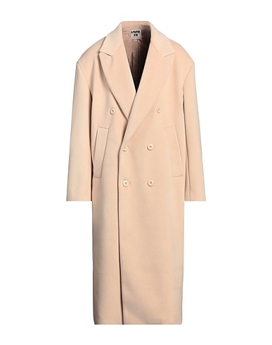 A PAPER KID Coat Sand 90% Polyester, 10% Viscose
