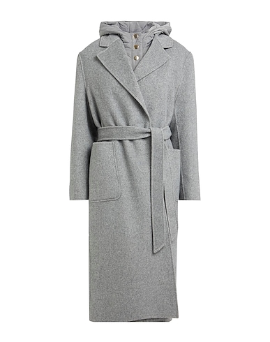 KAOS Cappotto Grigio 50% Lana, 25% Viscosa, 25% Poliestere