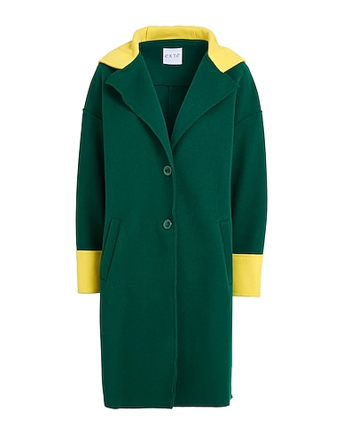 EXTE Coat Emerald green 100% Polyester