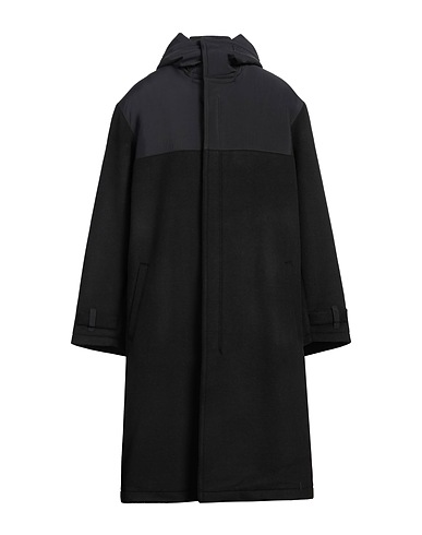 Y-3 Coat Black 70% Wool, 30% Recycled polyester