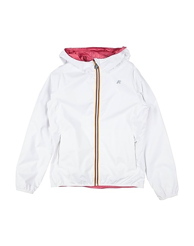 K-WAY Jacket PETIT White 100% Recycled nylon