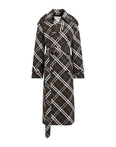 BURBERRY Caban et veste croisée Vert militaire 65% Polyester, 35% Coton