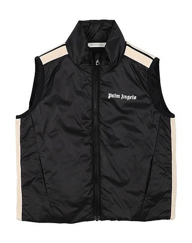 PALM ANGELS Gilet Black 100% Polyamide, Polyester