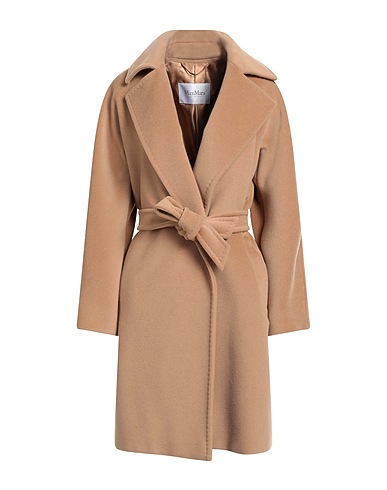 MAX MARA Coat Camel 90% Virgin Wool, 10% Cashmere
