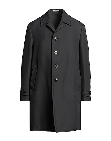 BOGLIOLI Coat Charcoal 81% Polyamide, 17% Cashmere, 2% Other Fibres
