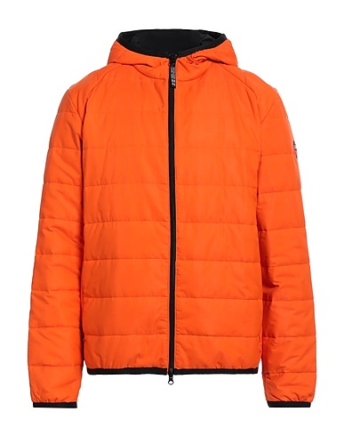 THREE STROKE Shell jacket Orange 50% Cotton, 50% Polyamide