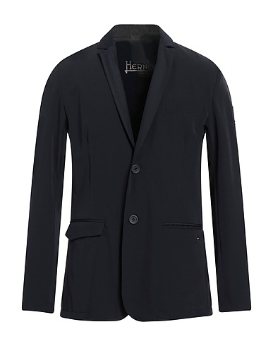 HERNO Blazer Midnight blue 89% Polyester, 11% Elastane