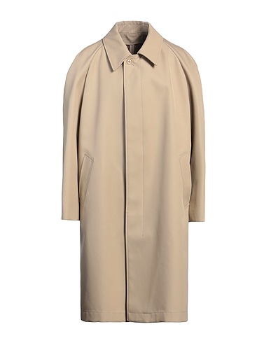 LEMAIRE Coat Beige 33% Wool, 32% Cotton, 27% Virgin Wool, 8% Polyamide