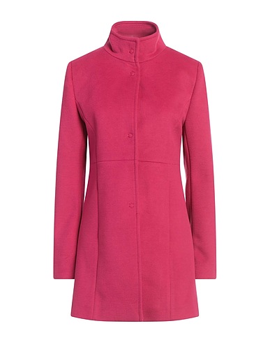 MARKUP Coat Fuchsia 92% Polyester, 8% Viscose