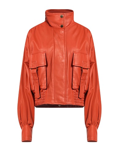 ZIMMERMANN Jacke Lederfarben 100% Leder