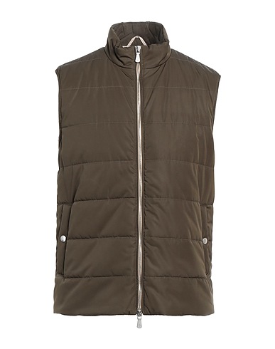 ELEVENTY Vest Military green 100% Polyester