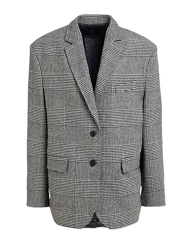 ANINE BING Blazer Black 49% Polyester, 47% Wool, 4% Elastane