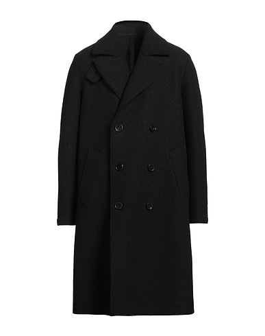HARRIS WHARF LONDON Coat Black 100% Virgin Wool