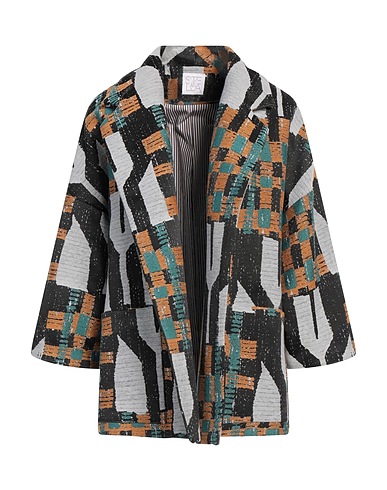 STELLA JEAN Jacket Light grey 68% Wool, 17% Polyamide, 15% Polyester, Cotton