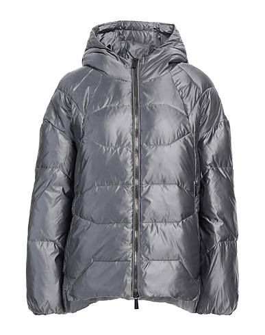 MANILA GRACE Shell  jacket Grey 55% Polyamide, 45% Polyester