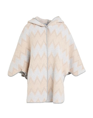 PESERICO Cape Light grey 73% Virgin Wool, 12% Cashmere, 9% Polyamide, 4% Metallic fiber, 2% Elastane