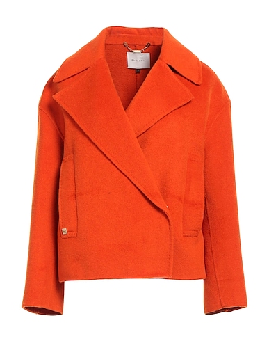 MANILA GRACE Double breasted pea coat 50% Wool, 50% Acrylic