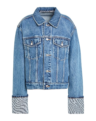 ALEXANDER WANG Blouson en jean Bleu 100% Coton