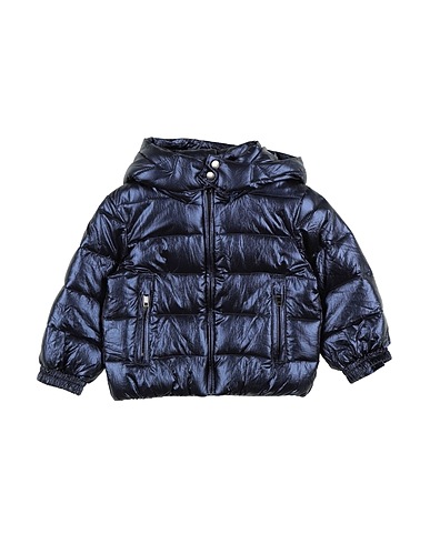 MONNALISA Shell jacket Navy blue 100% Polyamide