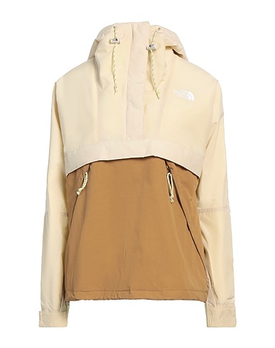 THE NORTH FACE Jacket Cream 83% Polyester, 17% Cotton, Nylon