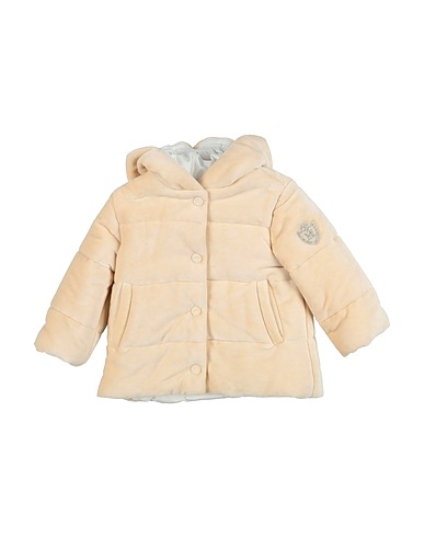 MONNALISA Shell jacket Beige 95% Polyester, 5% Elastane