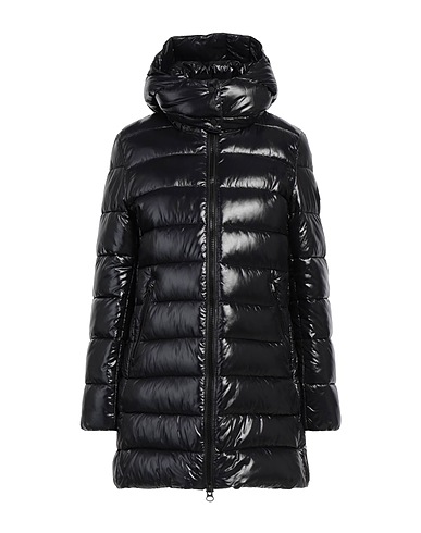 SAVE THE DUCK Shell  jacket Black 100% Recycled nylon